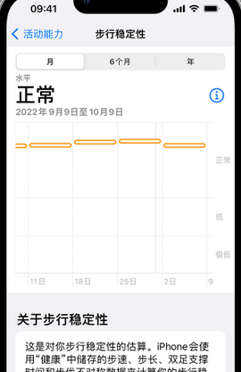 惠济iPhone手机维修如何在iPhone开启'步行稳定性通知'