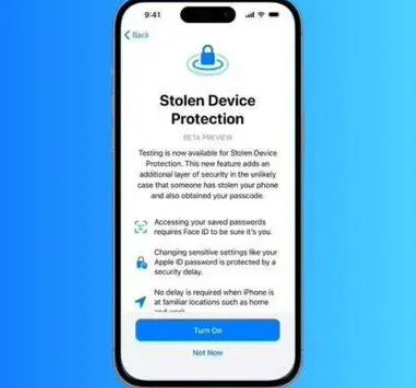 惠济苹果授权维修店分享被盗设备保护功能开启方法 