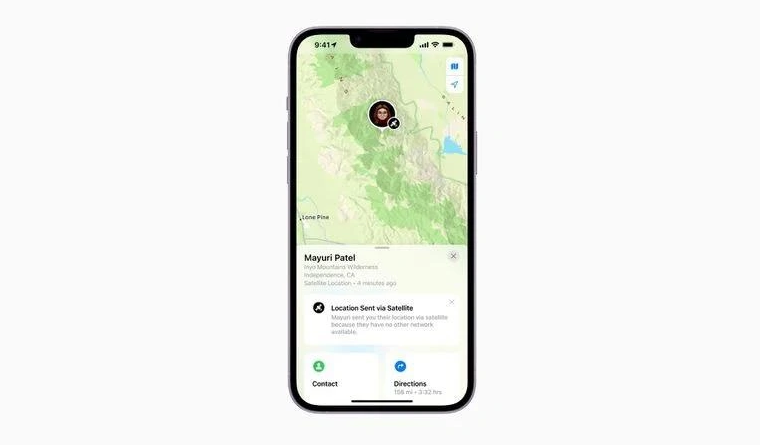 惠济苹果14维修分享iPhone14系列中 FindMy功能通过卫星分享位置方法教程 